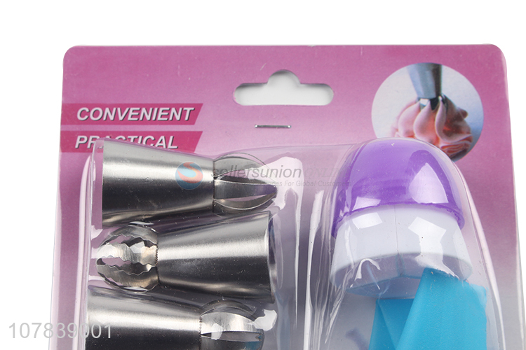 Wholesale Pastry Bag With Nozzle Set Cake Decorating Tools Kits