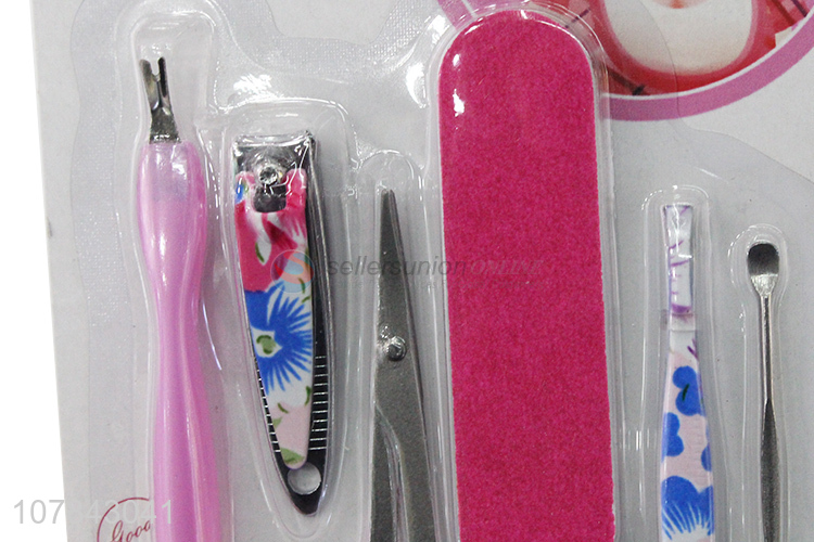 Hot sale beauty tool set nail clipper nail file cuticle pusher