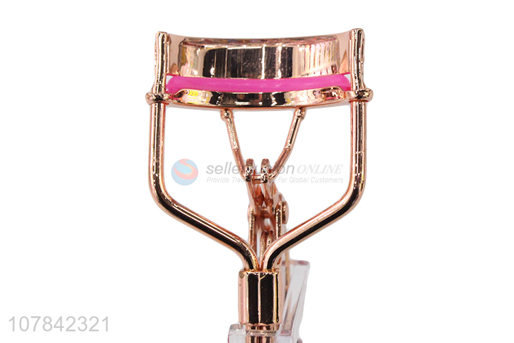 China wholesale delicate colorful metal eyelash curler clip