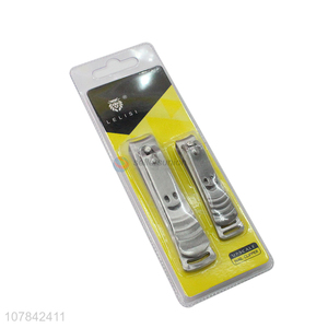 Customized durable stainless steel nail clipper set beauty tools