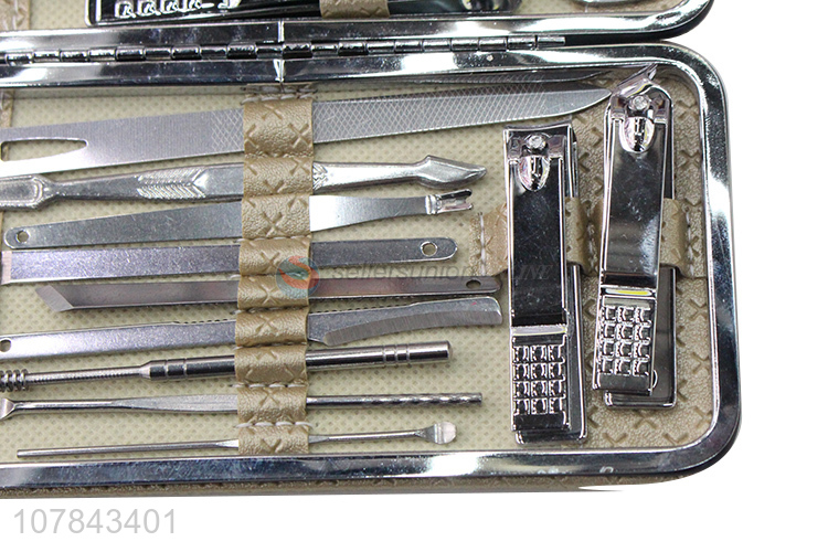 China wholesale professional nail tools carbon steel nail clipper set