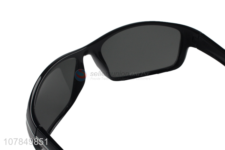 New Style Black Sunglass Plastic Sun Glasses With Good Quality