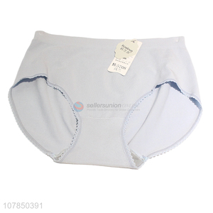 New Arrival Blue Cotton Seamless Panties for Women
