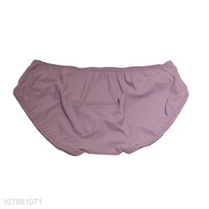 Yiwu wholesale purple lace seamless panties for women