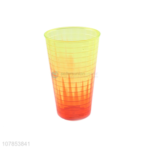 Creative design orange plastic drinking cup household gargle cup