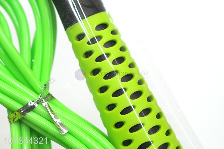 High quality adjustable training plastic skipping rope jump rope wholesale