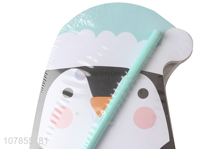 Cartoon Design Animal Shape Note Paper Post-It Note With Pen Set