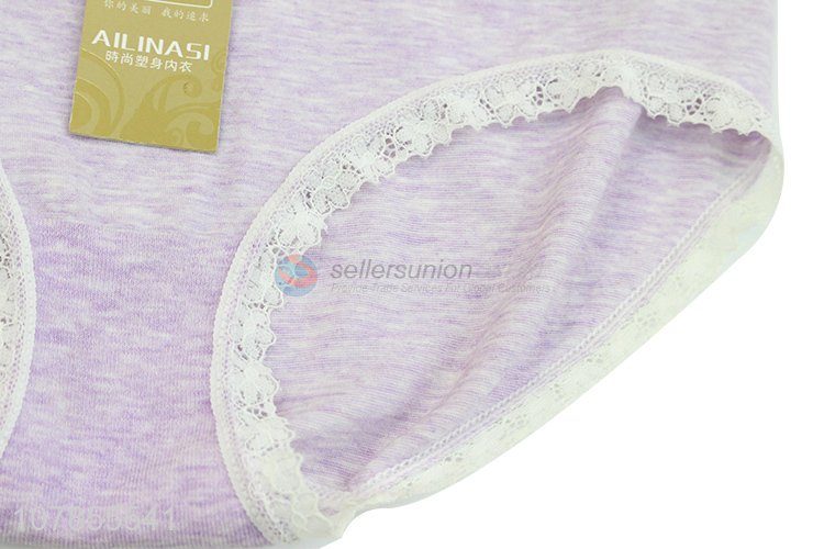 Most popular summer stretch breathable lady panties underwear