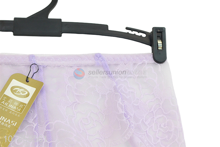 New design purple sexy lace fashion women panties wholesale