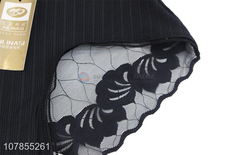 Best selling black lace lady underwear panties wholesale