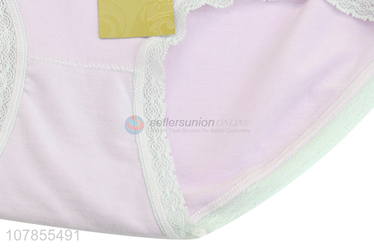 New product modal cotton purple lady underwear panties wholesale