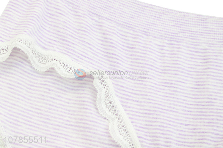 Good sale purple breathable summer stretch panties for women