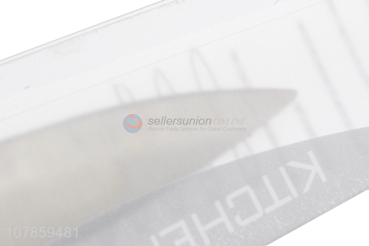 Good wholesale price silver stainless steel paring knife with wodden handle