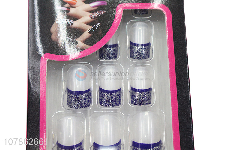 Fashion Nail Extensions Nail Art Tips Artificial Nails Set