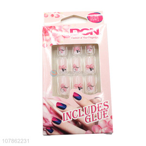 Art Design Artificial Finger Nails Fake Nails Set