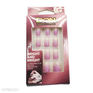 Lovely Design False Nail Tip Artificial Fake Nail Set