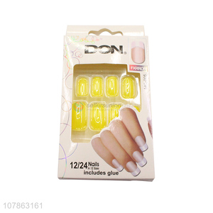 New Design Press On False Nail Tips Gel Nail Art