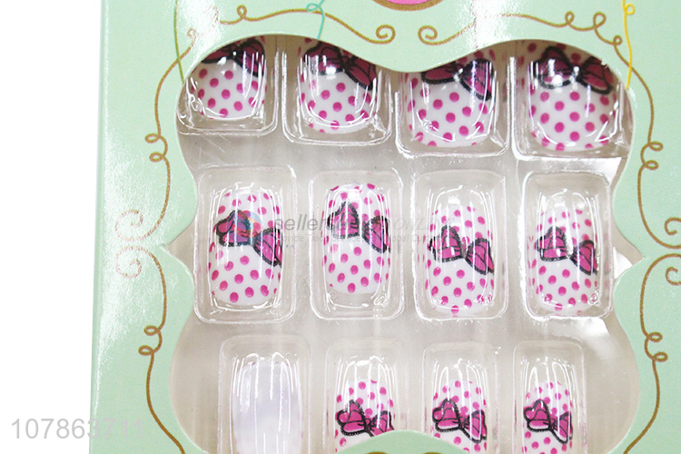 Low Price Kids Full Cover False Nail Tips With Good Quality