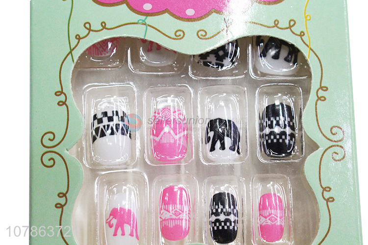 High Quality Press On Nails Fake Gel Nails For Children