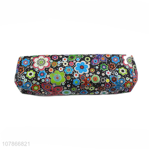 New products colourful flower pattern stationery storage pencil bag