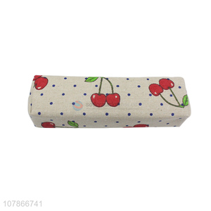 Popular products canvas school office stationery pencil bag wholesale