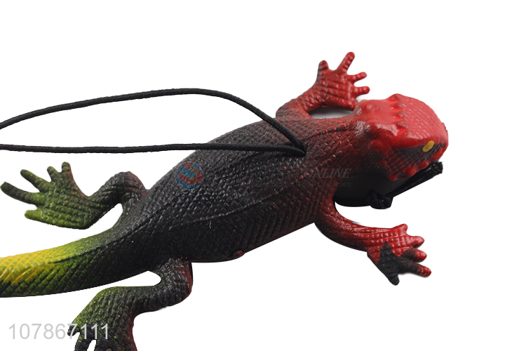 Factory price simulation gecko model animal toys wholesale