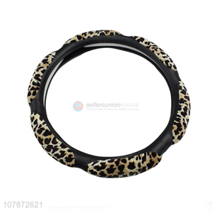 Wholesale Car Accessory Leopard Pattern Steering Wheel Cover