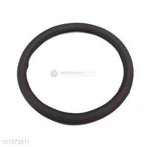 Good Sale PU Leather Car Steering Wheel Cover For Man