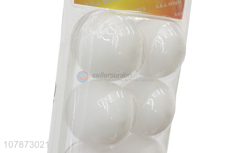 New designs 6pieces cheap custom made pingpong balls for sale