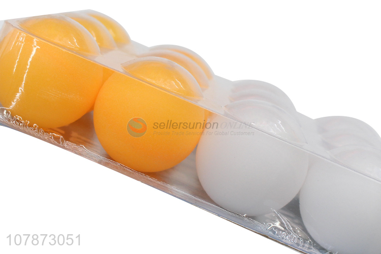 Good selling 12pieces indoor sports pingpong balls wholesale
