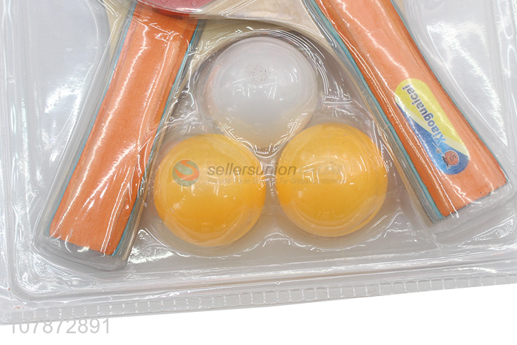 Hot selling good quality table tennis rackets set for sports