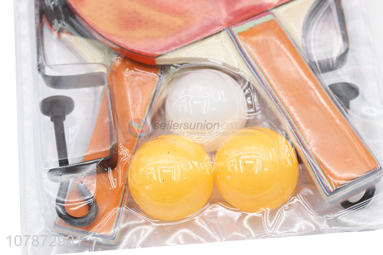 New product durable table tennis rackets set for outdor and indoor