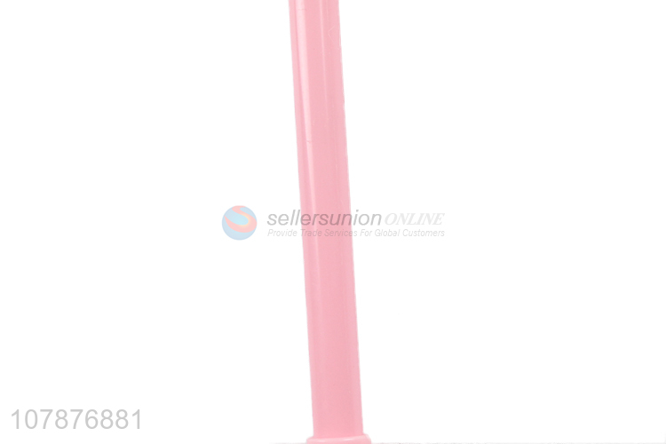 Good wholesale price pink plastic writing ballpoint pen