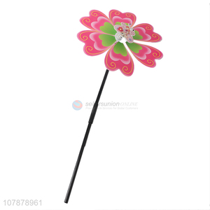 New arrival garden decoration plastic pinwheel toy for kids