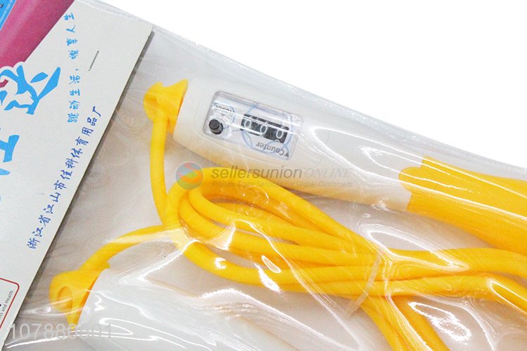 New arrival fitness training counting skipping rope jump rope