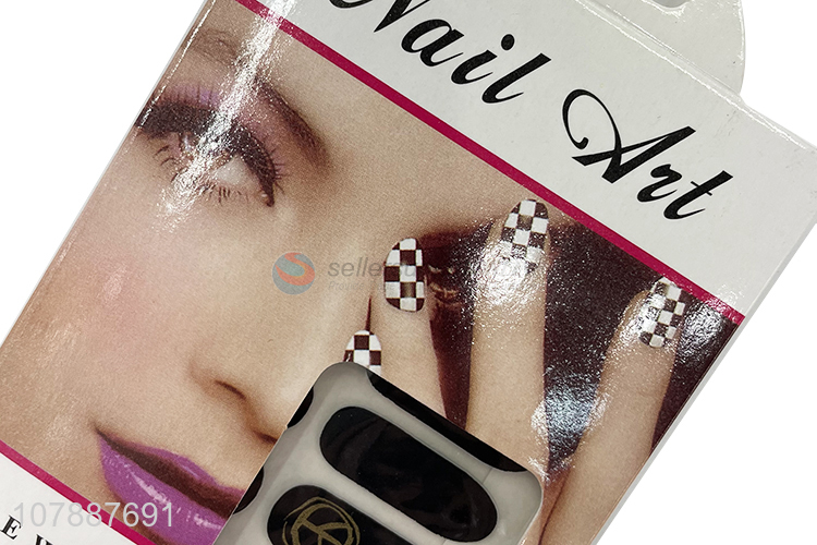 Latest arrival fashion nail wraps nail art decoration wholesale