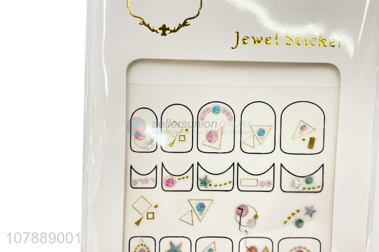 Good Quality Fashion Jewel Stickers Nail Decoration Nail Decals