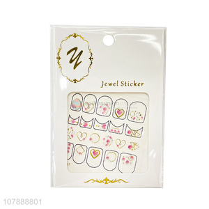 Wholesale Sweetly Jewel Nail Sticker Nail Art Decals