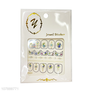 Top Quality Fashion Jewel Nail Stickers Nail Art Nail Decals