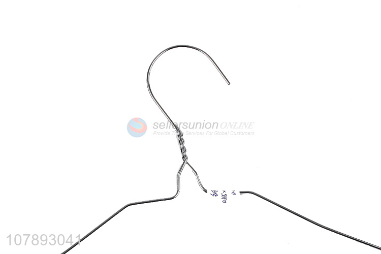 Wholesale light weight household clothing hanger with top quality