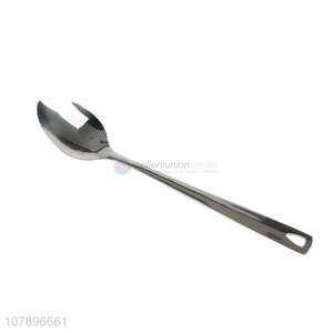 Good price silver stainless steel spoon household kitchenware