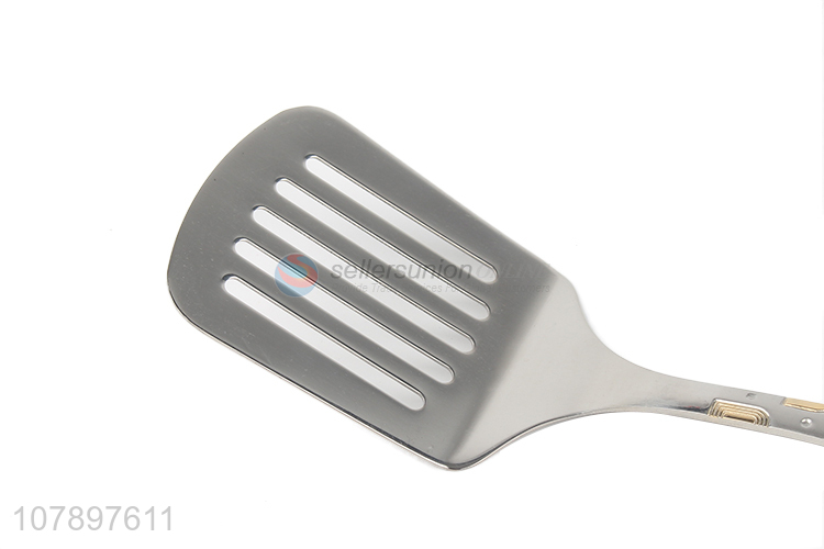 Good price silver stainless steel long handle leak shovel