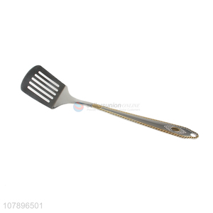 High quality silver stainless steel long handle leak shovel