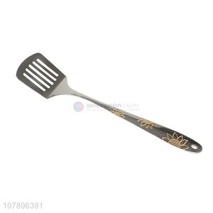 Factory direct sale silver sunflower carving household leak shovel