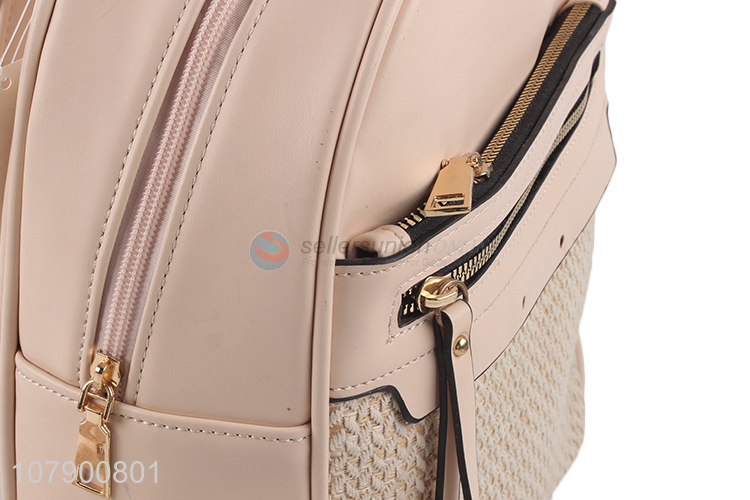 New Arrival Ladies Back Bags PU Leather School Backpack For Students