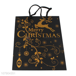 China factory <em>wholesale</em> christmas day <em>gift</em> paper tote bag