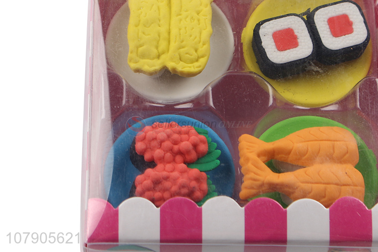 Best Quality Simulation Food Eraser Cute Students Eraser