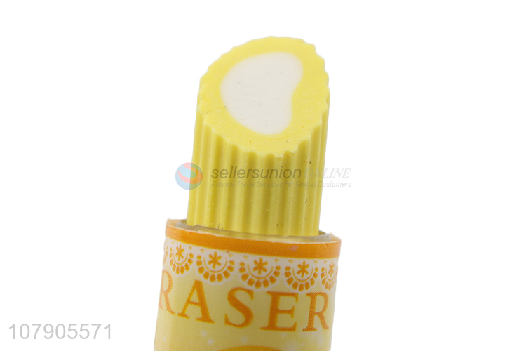 New Style Imitation Lipstick Shape Eraser Popular Students Eraser