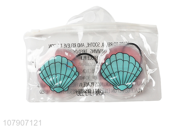 New product hot cold gel travel eye mask for eliminate eye puffiness