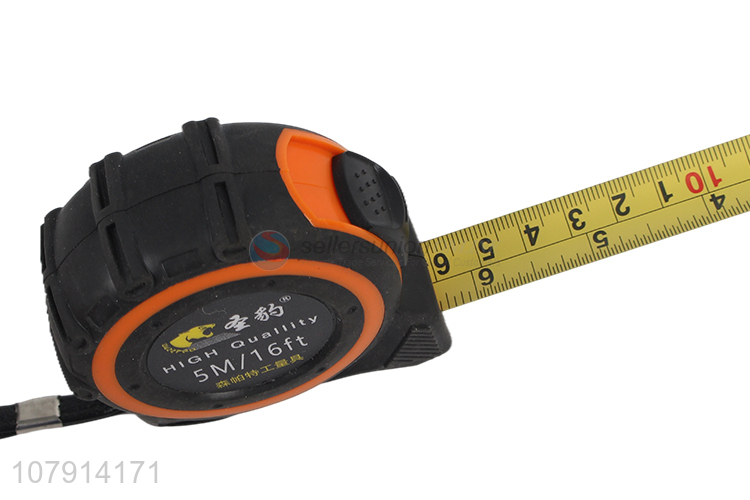 Factory wholesale retractable tape measure 5 meters steel tape measure